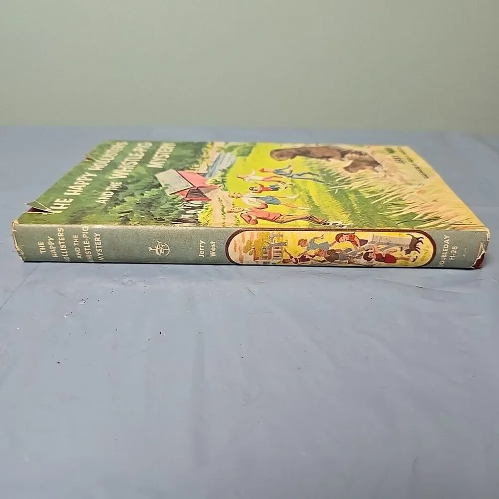 VINTAGE The Happy Hollisters and the The Whistle-Pig Mystery Book‎ Jerry West